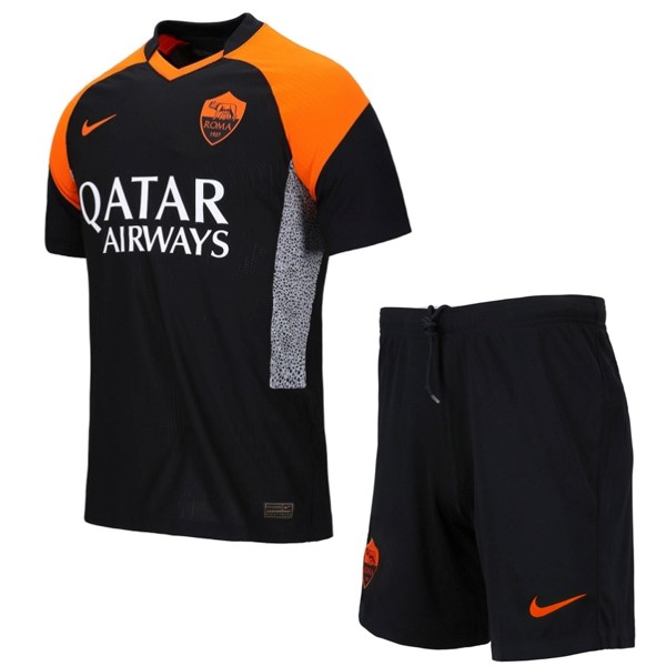 Maillot Football AS Roma Third Enfant 2020-21 Noir